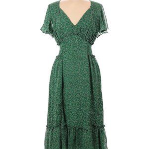 Max Studio Green Floral Dress